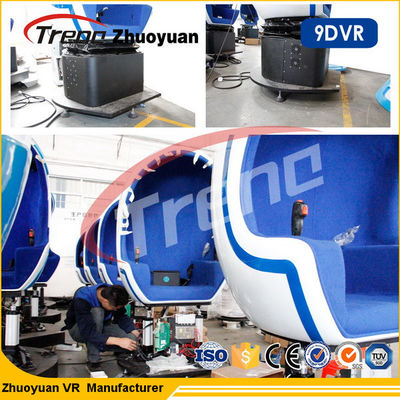 720 chaise de simulateur de réalité virtuelle du casque 9D d'immersion de degré pour le centre commercial