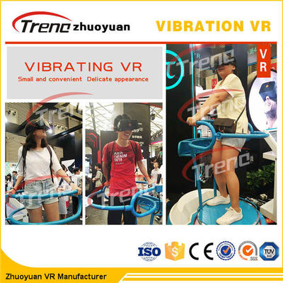 Simulateur du cinéma 9D d'entraînement de voitures de parc d'attractions avec l'équipement interactif de Vive