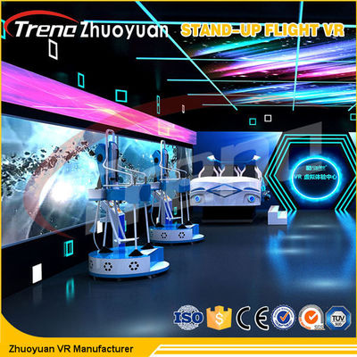 Les jeux d'intérieur de ski de 220 volts tiennent le simulateur du vol VR pour le centre commercial