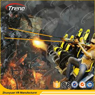 Luxe dynamique électrique de cinéma de mouvement des hôtels 5D d'étoile 9 Seat avec des verres de 3D VR