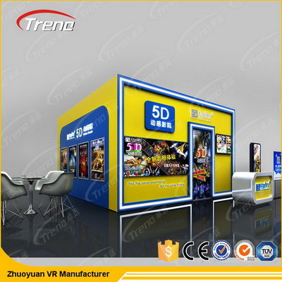 Équipement de cinéma de l'action 5D, théâtre du cinéma 5D avec les sièges hydrauliques dynamiques