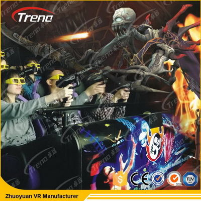Tour électronique extérieur du mouvement 5D, théâtre de film 5D avec le contrôleur de réalité virtuelle