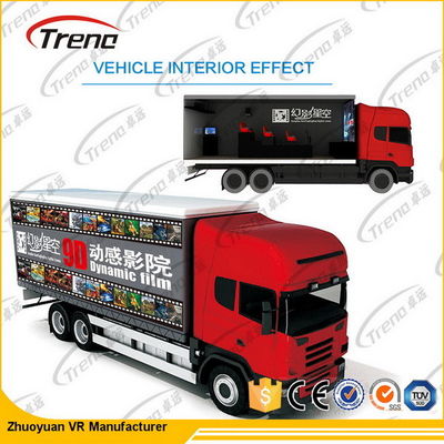 Simulateur mobile de monde virtuel de Digital en verre de HD VR avec des films du cinéma 7D