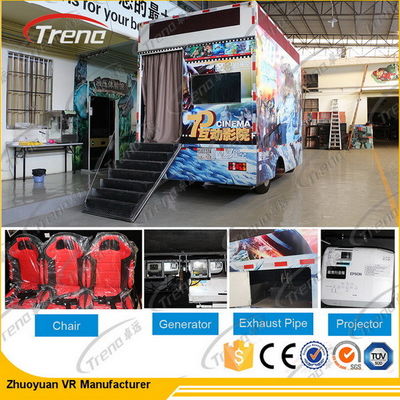 Simulateur mobile de monde virtuel de Digital en verre de HD VR avec des films du cinéma 7D