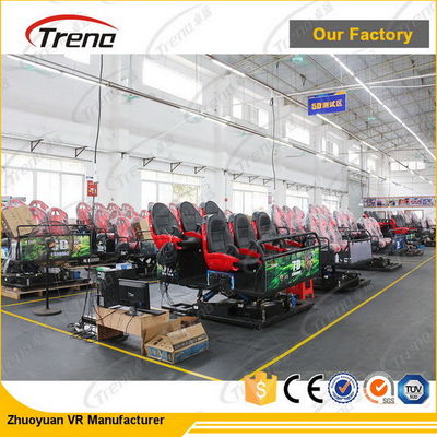 Sièges mobiles de la salle de cinéma 4 de la commande numérique 7D/6 sièges avec le circuit hydraulique