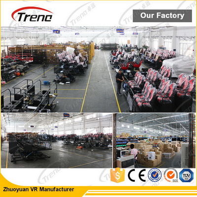 6 salle de cinéma du divertissement 7D de parc à thème de DOF avec le système d'affichage d'écran