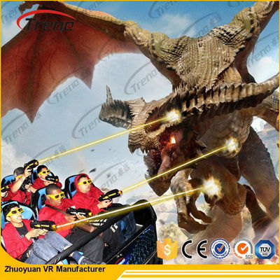 Système électrique du cinéma multijoueur/7D interactif en verre de Funin VR 3DM 5D