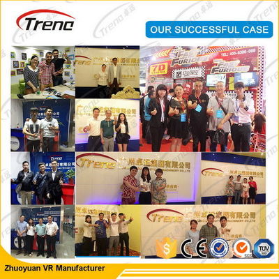 Système électrique du cinéma multijoueur/7D interactif en verre de Funin VR 3DM 5D