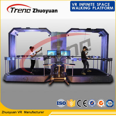 Cinémas noirs d'action des jeux 9D de tir vue de 360 degrés avec le casque de VR HTC