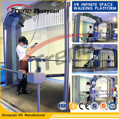 Cheminement principal de marche de ° du simulateur 360 de réalité virtuelle d'arme à feu de tir pour le centre commercial
