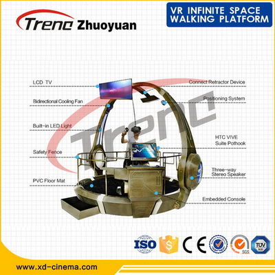 Tapis roulant directionnel multi d'intérieur de jeu de réalité virtuelle pour le centre commercial