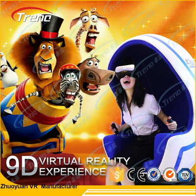 Simulateur de réalité virtuelle du système électrique 9D avec des verres de VR Seat 1/2/3