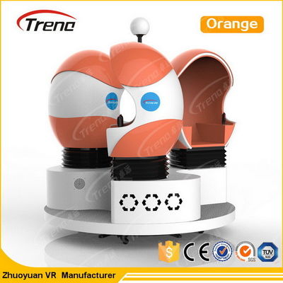 cinéma du double 9d VR de la réalité virtuelle 220v simple/CE passager de triple/double