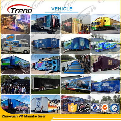 Réalité virtuelle de cinéma des effets spéciaux 5d conduisant le simulateur pour le parc à thème