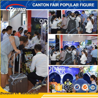 Chaise électronique de mouvement de simulateur de cinéma de la plate-forme 9D avec l'effet de pluie/neige