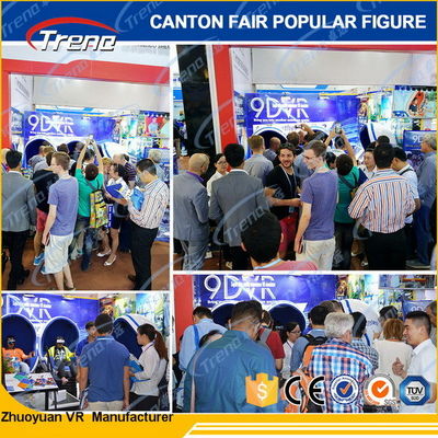 Chaise électronique de mouvement de simulateur de cinéma de la plate-forme 9D avec l'effet de pluie/neige