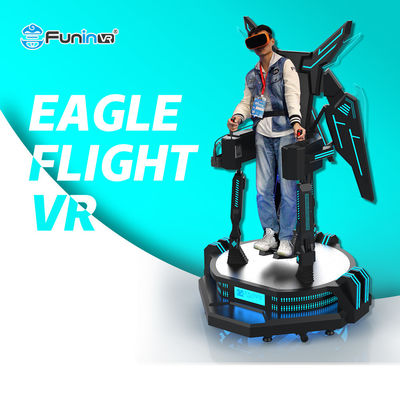 7D jeu interactif de la haute définition 3D de joueur simple du tir VR Flight Simulator