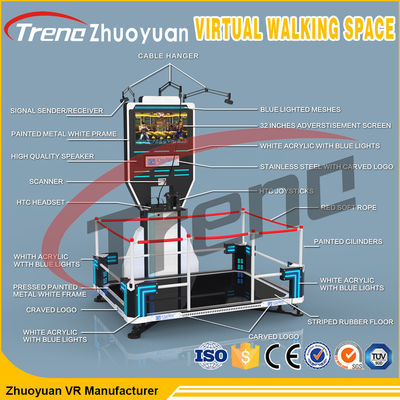 Joueur simple de marche de la plate-forme 360° de réalité virtuelle de l'espace infini de VR pour le centre de mail