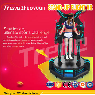 simulateur de cinéma du mouvement 9D de vol du joueur 0.5KW simple dans le centre commercial
