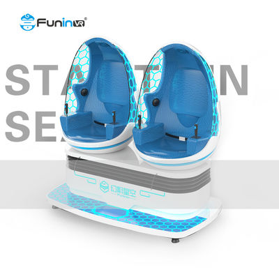 Une chaise VR 9D à deux sièges