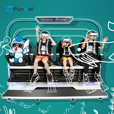 360° effets de mouvement VR Amment Park avec écran 3D VR Cinema