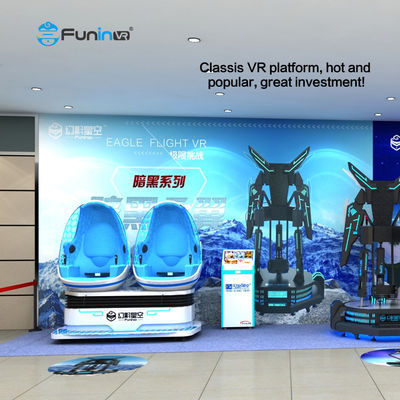 Thème dynamique extrême AC220V 9D VR Chaise pour les zones commerciales