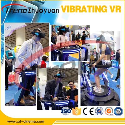 Jeux choquants excitant le joueur du simulateur un de la vibration VR 1550*1300*1270mm