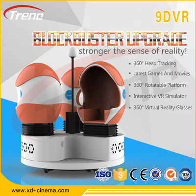 360 certificat tournant de la CE de cinéma d'action de Seater 9D de l'équipement 6 de la plate-forme 9D VR de °