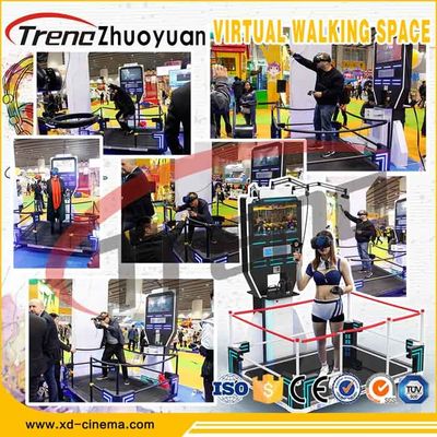 Cinémas d'action des jeux 9D de tir de noir de promenade de l'espace de réalité virtuelle du casque VR de VR HTC