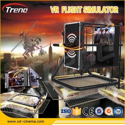 9D VR 720 degré tournant Flight Simulator de l'habitacle VR 360 de degré pour le jeu 6,0 kilowatts