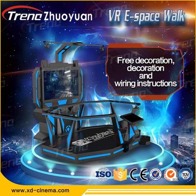 Cinémas d'action des jeux 9D de tir de noir de promenade de l'espace de réalité virtuelle de HTC VIVE