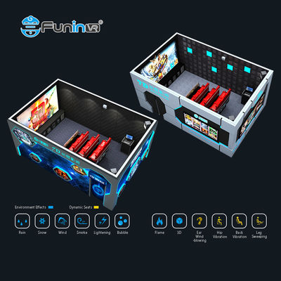 Écran 3D Jeux de simulation de course interactifs de mouvement Forme de couleur personnalisable