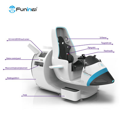 Parc d'aventures 0.5KW VR Simulateur de vol 3D haute définition