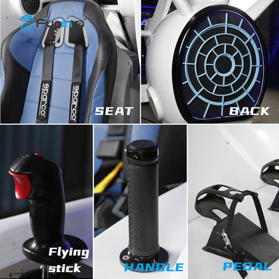 Simulateur VR HTC Vive 360 en fibre de verre avec charge nominale de 100 kg