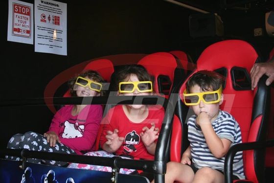 Tir d'arme à feu de parc d'attractions de 6 des soies 7D de simulateur du cinéma 70 films de PCS 5D