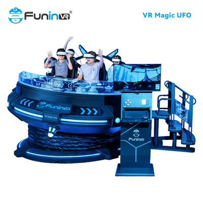 Simulateur VR 9D d'aventure 360 degrés Rotation multijoueurs 1,2 kW