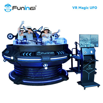 Simulateur VR 9D d'aventure 360 degrés Rotation multijoueurs 1,2 kW