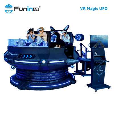 Simulateur VR 9D d'aventure 360 degrés Rotation multijoueurs 1,2 kW