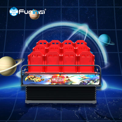 Cinéma cinéma 5D personnalisé avec 9-48 sièges et système d'alimentation électrique