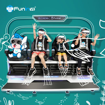 Simulateur de réalité virtuelle 9D divertissement Plateforme unique 1709*3250*2280mm