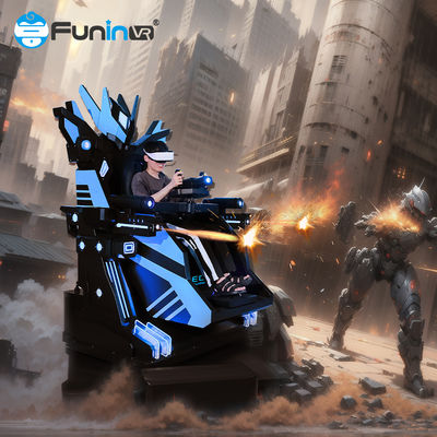 Expérience VR révolutionnaire avec contrôleur joystick, fauteuil VR 9D rotation à 360 degrés