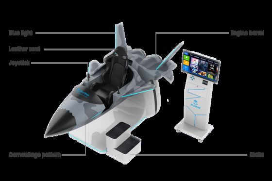 Le cinéma de réalité virtuelle 9D avec Deepoon E3 VR Glasses 3123x1708x1739mm