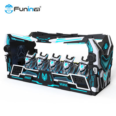 Cinéma de réalité virtuelle 9D 6180*2695 * 2825mm avec effets d'éclairage dynamiques et effets visuels haute définition