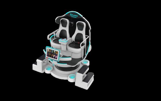 Experience the Next Level of Entertainment with 9D VR Simulator Steel Metal 1.5 KW Dynamic Exreme Theme