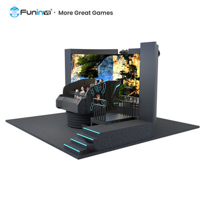 Prenez votre jeu de course au niveau supérieur avec notre simulateur interactif de course de mouvement Ball Screen 380v tension contenu de jeux interactifs