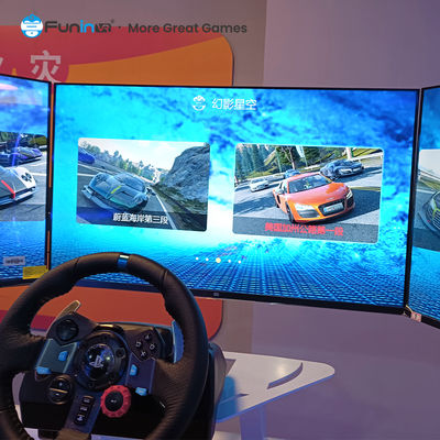 Découvrez l'avenir du divertissement avec 20 jeux dans notre équipement de parc d'attractions VR