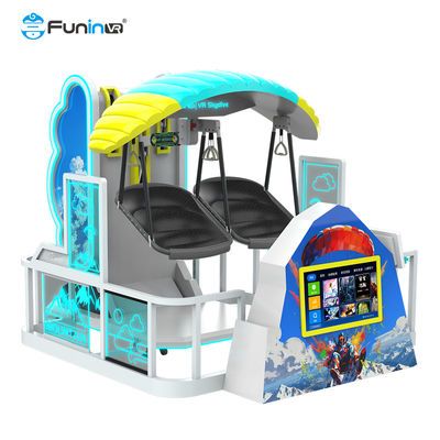 Variété de contenu Simulateur de réalité virtuelle 9D VR Skydive offrant un son surround et de multiples fonctionnalités de plateforme conçues pour l'interactivité