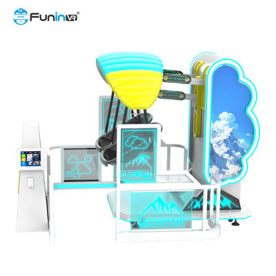 Variété de contenu Simulateur de réalité virtuelle 9D VR Skydive offrant un son surround et de multiples fonctionnalités de plateforme conçues pour l'interactivité