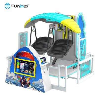 Simulateur de vol en réalité virtuelle Parc d'attractions Rides Double siège VR Volant Machine de jeu