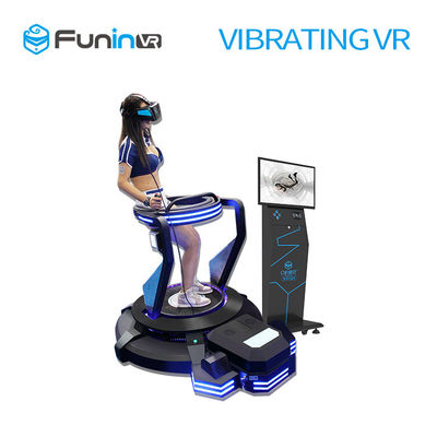 Simulateur vibrant de chaise de réalité virtuelle du simulateur 9D de cinéma de forme d'oeufs d'AC220V VR